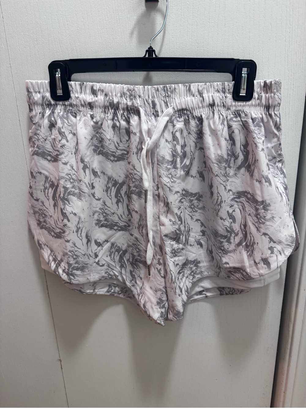 Women's Marble Print Lounge Shorts